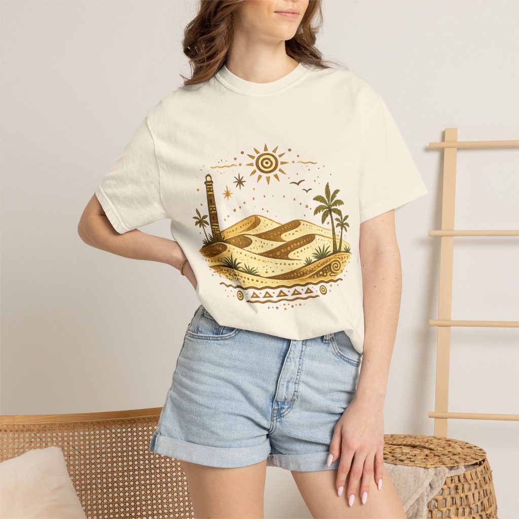 Camiseta de Algodón - Dunas Maspalomas Gran Canaria