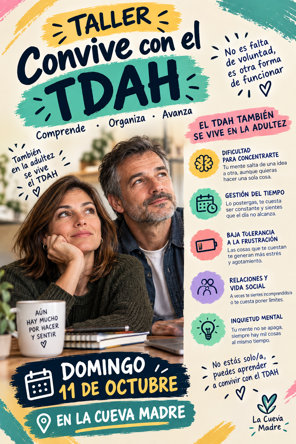Taller "Convivir con el TDAH"